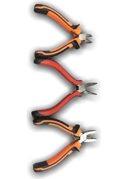 Elektronikçi Mini Pense Kargaburnu Yankeski Seti M5ini