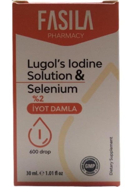 Iyot Damla Selenyumlu 30 ml