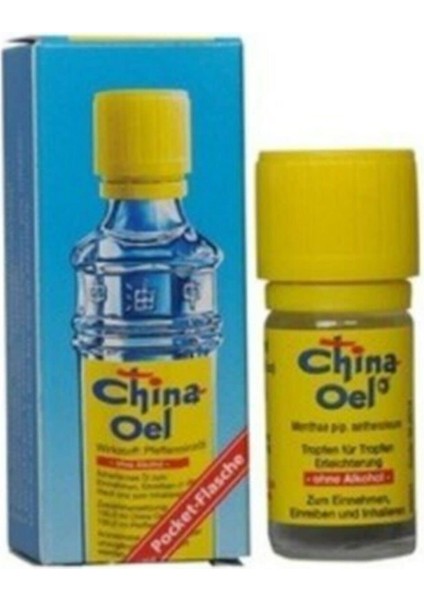 10ML - China Oil Çin Yağı Büyük Boy %100 Nane Yağı