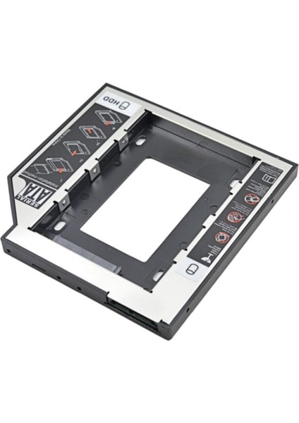 4717 12.7mm Sata HDD Harddisk Caddy Kızak Kutu Laptop SSD Notebook Ikinci HDD Takma