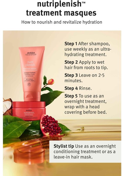 Nutriplenish Kuru Saçlar Için Yoğun Nemlendirici Maske 200ML 018084036020 indirimleri