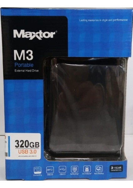 320GB M3 USB 3.0 Harici Harddisk