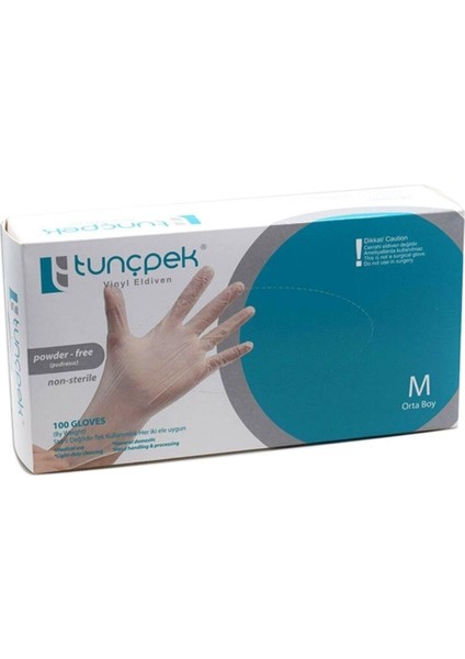 Vinil Eldiven 100l'u