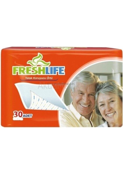 Freshlıfe Hasta Altı Yatak Koruyucu 90 x 180 30'Lu