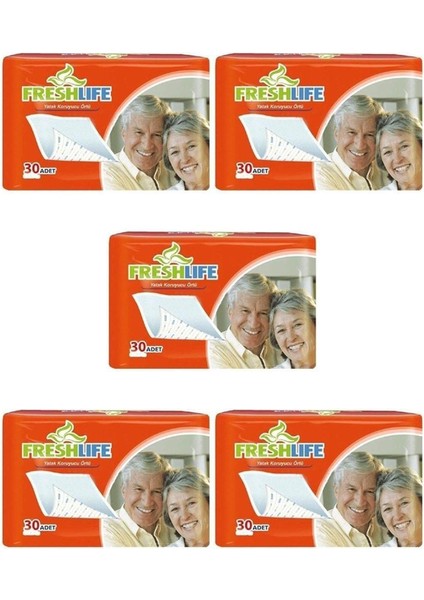 Hasta Altı Yatak Koruyucu 90*180 30'Lu 5 Paket