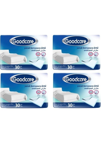 Goodcare 60 x 90 Yatak Koruyucu Örtü 120 Adet