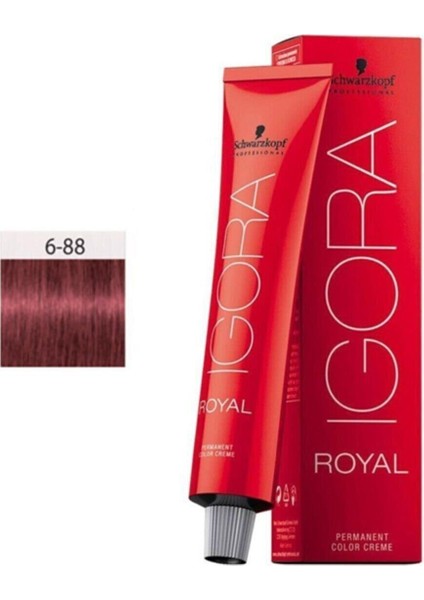 Royal 6-88 Koyu Kumral Yoğun Kızıl 60ML