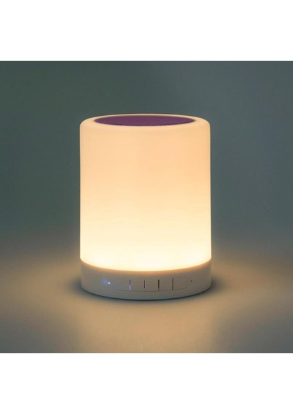 Hoparlör Gece Lambası Bluetooth Speaker Beyaz Ithalatçı Garantili modelleri