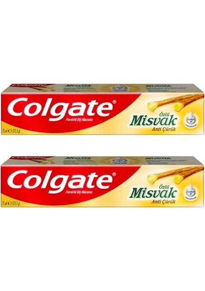 Misvak Özlü Diş Macunu 75 ml + 75 ml