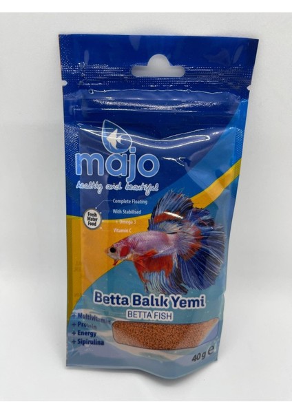 Beta Balık Yemi 40GR