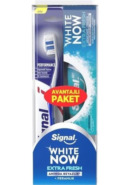 Diş Macunu 75 Ml. + Diş Fırçası Ekstra Fresh