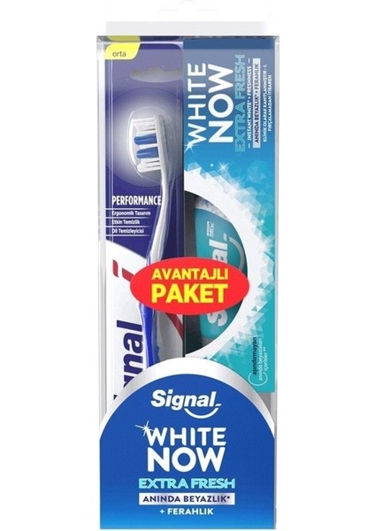 Diş Macunu 75 Ml. + Diş Fırçası Ekstra Fresh