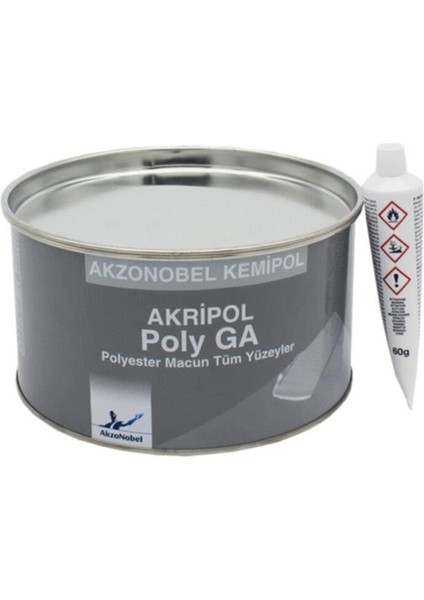 Akzo Nobel Akripol Poly Ga Polyester Macun 2,7 kg