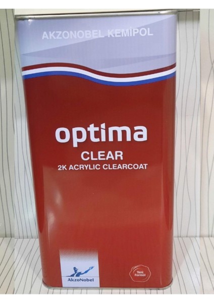 Akzo Nobel Clear Akrilik Vernik Gl (5litre) Akzo Optima Vernik