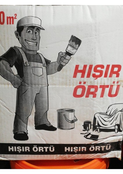 20 Adet Boya Badana Örtüsü 20 M²