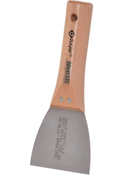 Spatula 8 cm / Ahşap Sap