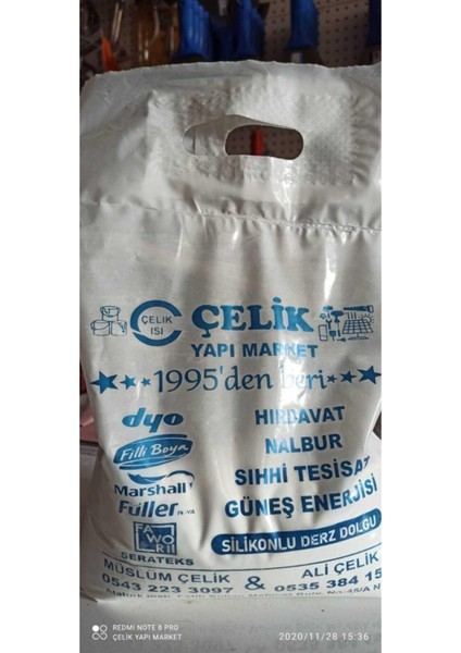 Çelik Yapi Market Nizip Taş Kireç Sönmemiş 2 kg Çym Taş