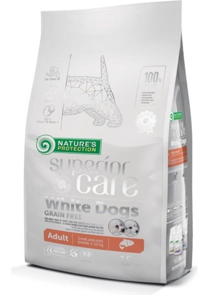 Superior Care White Dogs Tahılsız Somonlu Beyaz Köpek Maması 1.5 kg