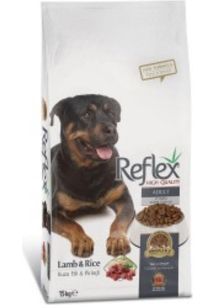 Petzanya Reflex Kuzulu Pirinçli Yetişkin Köpek Maması 15 kg