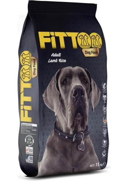 Fittoo Köpek Maması Yetişkin Kuzu Etli 15 kg
