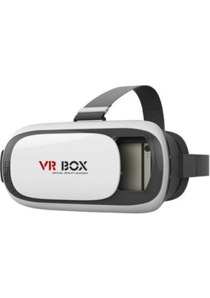 Vr Box Uni Beyaz 3D S Gerçeklik Gözlüğü