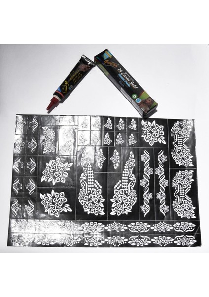 Hint Kınası Kalıbı + Hint Kınası Set 1