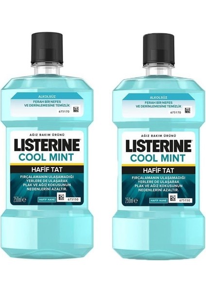 Cool Mint Hafif Tat 250ML+250ML 2li Paket