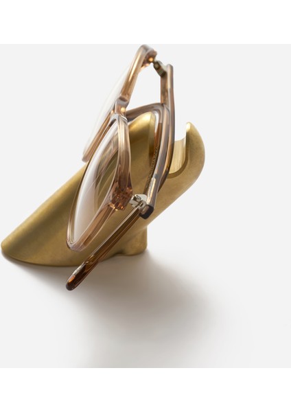 Paslanmaz Çelik Gözlük Standı - Eyewear Stand Brass Altın modelleri