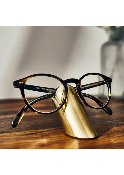 Paslanmaz Çelik Gözlük Standı - Eyewear Stand Brass Altın indirimleri