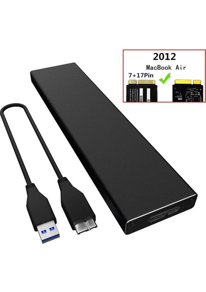 2012 macbook SSD USB Çevirici 7+17 Pin macbook SSD USB Çevirici 24 Pin 2012 macbook SSD Çevirici fiyatları
