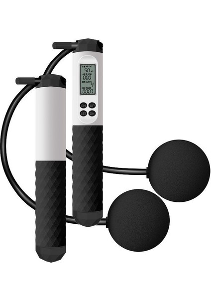 Profesyonel Fitness Sporları Ağırlık Özel Akıllı Elektronik Sayma Atlama Ipi Çift Kullanımlı (Yurt Dışından)