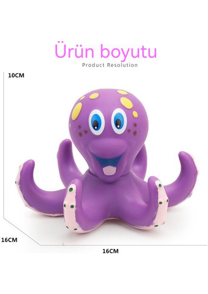 YY Store Çocuk Banyo Oyuncakları, Ahtapot Fırlatma Çember Oyuncakları, Suda Yıkanan ve Oynayan Küçük Ahtapot, Ahtapot Gölet Plastik Oyuncaklar (Yurt Dışından) fırsatları