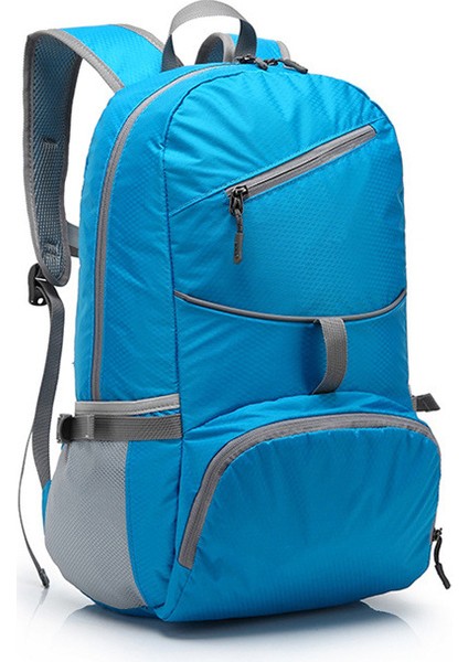 YY Store Katlanabilir Sırt Çantası Naylon Su Geçirmez Dış Mekan Katlanır Çanta Erkek ve Kadın Sırt Çantası Hafif Katlanır Sırt Çantası (Yurt Dışından)