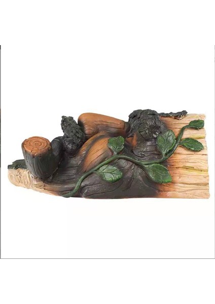 YY Store Bahçe Ağacı Dekorasyon Puro Boru Yaşlı Adam Kabuğu Reçine El Sanatları Ev Duvar Dekorasyonu (Yurt Dışından) modelleri