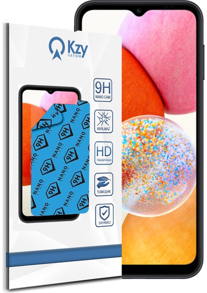 Kzy Samsung Galaxy A14 Nano Ekran Koruyucu Kırılmaz Esnek Cam