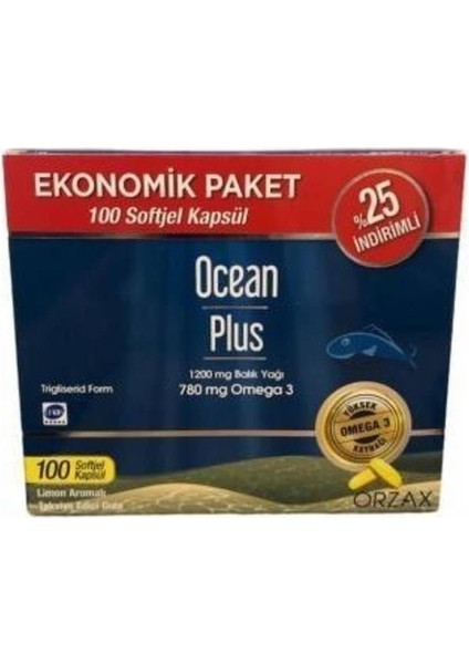 Ocean Plus 1200 Mg 100 Softjel