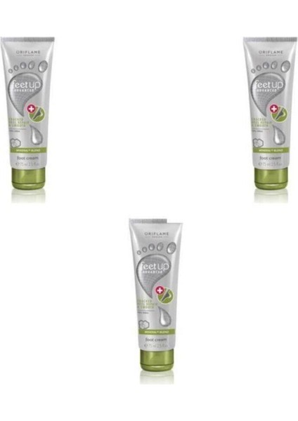 Feet Up Advanced Çatlamış Topuklar Için Onarıcı Krem 75 ml - 3 Adet Ayak Kremi
