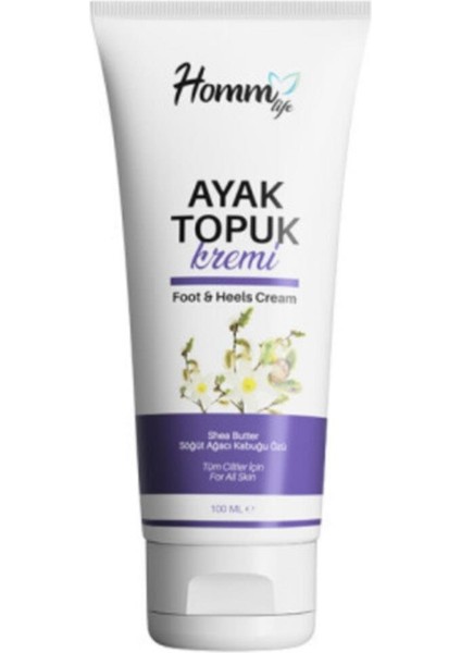 Homm Lıfe Ayak Topuk Kremi 100 ml