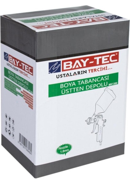 Bay Tec Bay-Tec Üstten Depolu Boya Tabancası MK1300