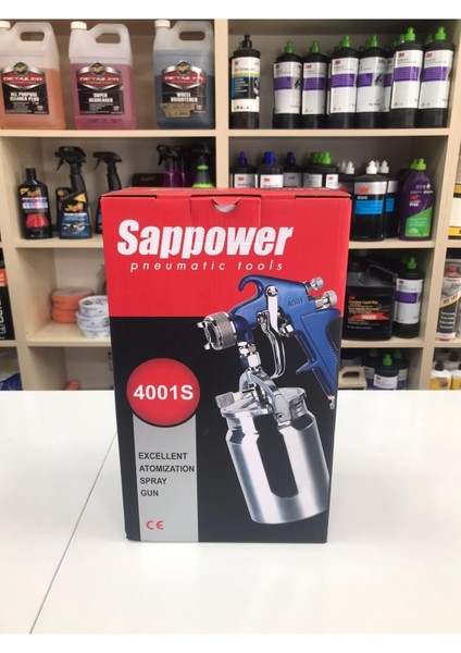4001S Alttan Depo Boya Tabancası 2.0mm