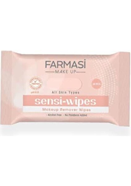 Sensi-Wipes Makyaj Temizleyici Mendil