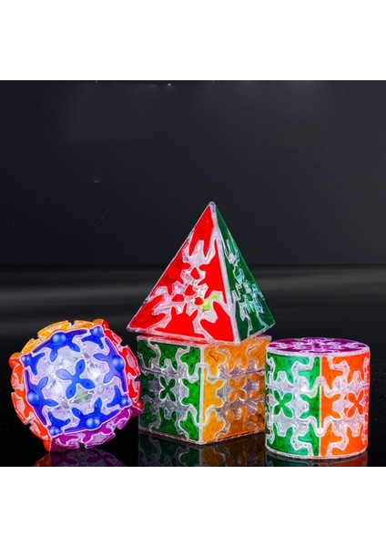 Şeffaf Dişli Rubik Küp (Yurt Dışından)