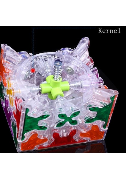 Şeffaf Dişli Rubik Küp (Yurt Dışından) fırsatları