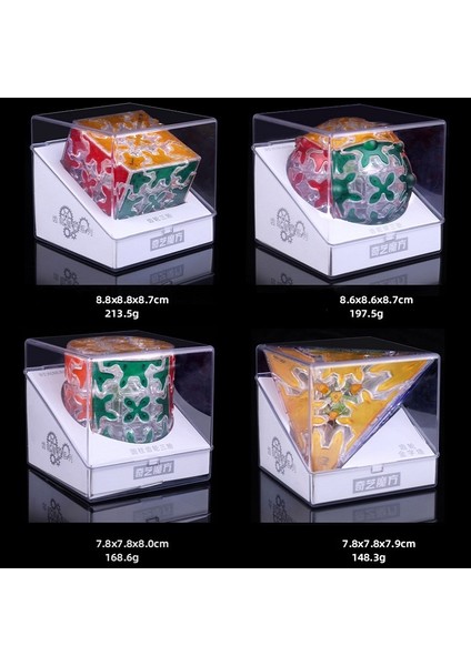 Şeffaf Dişli Rubik Küp (Yurt Dışından)