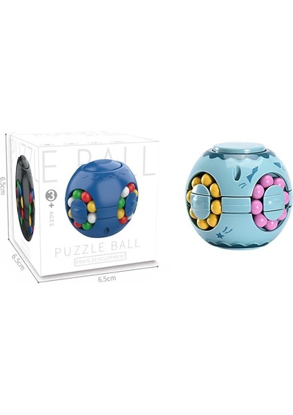 3 Adet Parmak Magic Bean Rubik Küp (Yurt Dışından)