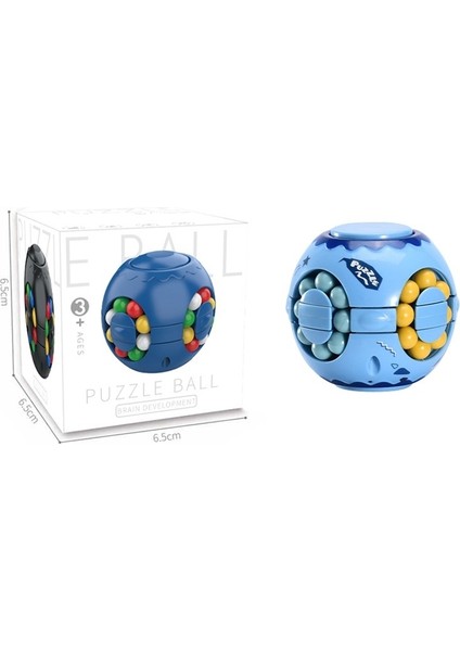 3 Adet Parmak Sihirli Fasulye Rubik Küp (Yurt Dışından)