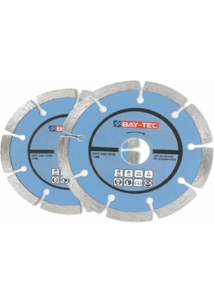 Bay-Tec Soketli Elmas Testere 115X22-23MM