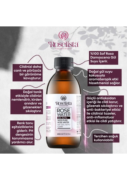 Gül Suyu 200 ml indirimleri