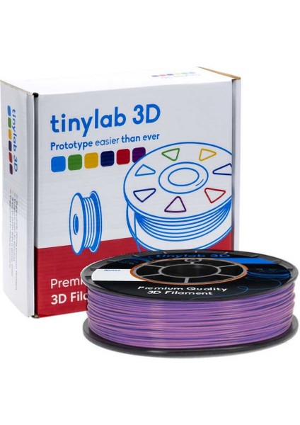 Tinylab 3D 2.85 mm Mor Pla Filament