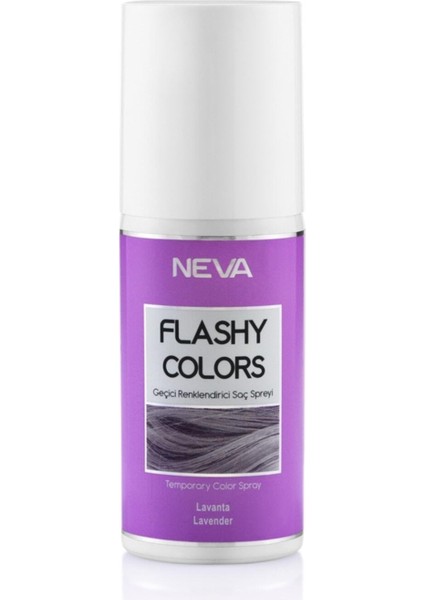 Flashy Colors Geçici Renk Saç Spreyi - Lavanta 75 Ml